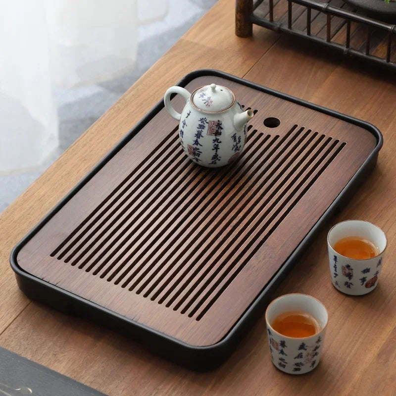 Japanese Style Bamboo Tray - Elegance and Functionality for Your Home