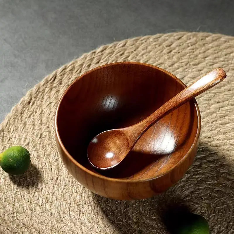 Jujube Wood Bowl - Eco-Friendly and Durable